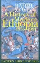 Tapa de A history of modern Ethiopia, 1855-1991