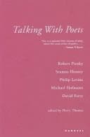 Tapa de Talking with poets