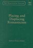 Tapa de Placing and displacing romanticism