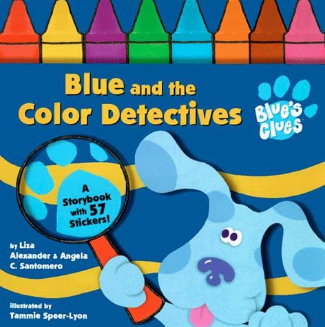 Tapa de Blue and the color detectives