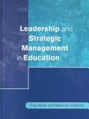 Tapa de Leadership and strategic management in education