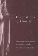 Tapa de Foundations of charity