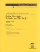 Tapa de Smart structures and materials 2000