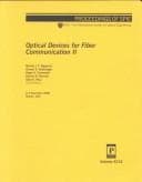 Tapa de Optical devices for fiber communication II