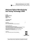 Tapa de Advanced optical manufacturing and testing technology
