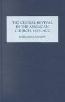 Tapa de The choral revival in the Anglican Church (1839-1872)