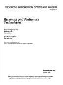 Tapa de Genomics and proteomics technologies