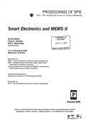 Tapa de Smart electronics and MEMS II