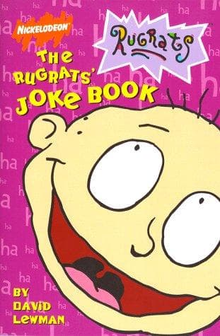Tapa de The Rugrats' joke book