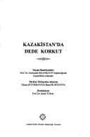 Tapa de Kazakistan'da Dede Korkut