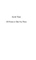Tapa de Slow time