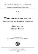 Tapa de Wahlverwandtschaften in Sprache, Malerei, Literatur, Geschichte
