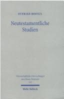 Tapa de Neutestamentliche Studien