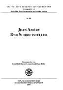 Tapa de Jean Améry, der Schriftsteller
