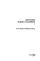 Tapa de Estudios sobre Calderón