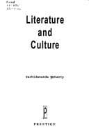 Tapa de Literature and culture