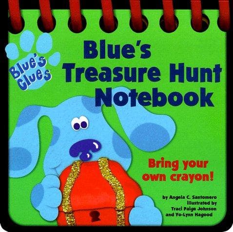 Tapa de Blue's treasure hunt notebook