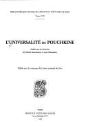 Tapa de L'universalité de Pouchkine