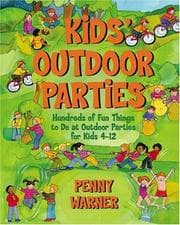 Tapa de Kids Outdoor Parties (Children's Party Planning Books)