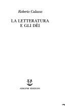 Tapa de La letteratura e gli dèi