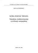 Tapa de Nowa postać świata