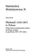 Tapa de Multatuli (1820-1887) w Polsce