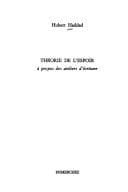 Tapa de Théorie de l'espoir