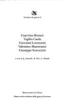 Tapa de Guerrino Botteri, Vigilio Caola, Giovanni Lorenzetti, Valentino Maestranzi, Giuseppe Scarazzini
