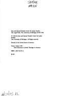 Tapa de New directions in Jewish theology in America