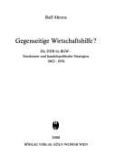 Tapa de Gegenseitige Wirtschaftshilfe?