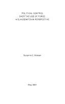 Tapa de Political control over the use of force