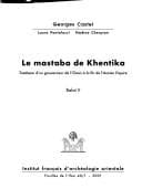 Tapa de Le mastaba de Khentika
