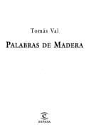 Tapa de Palabras de madera