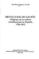 Tapa de Revolución de nación