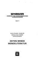 Tapa de Zeiten-Wende, Wendeliteratur