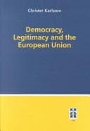 Tapa de Democracy, legitimacy, and the European Union