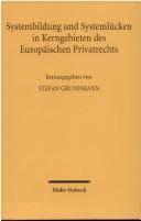 Tapa de Systembildung und Systemlücken in Kerngebieten des europäischen Privatrechts