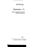 Tapa de Disjointures-conjointures