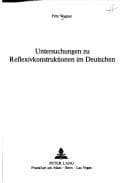 Tapa de Untersuchungen zu Reflexivkonstruktionen im Deutschen
