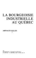 Tapa de La bourgeoisie industrielle au Québec