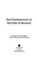 Tapa de The distribution of income in Ireland