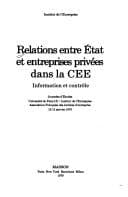 Tapa de Relations entre État et entreprises privées dans la CEE