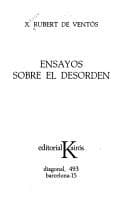 Tapa de Ensayos sobre el desorden