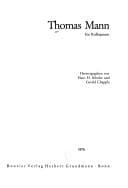 Tapa de Thomas Mann