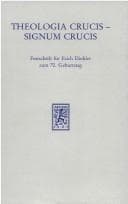 Tapa de Theologia crucis, signum crucis