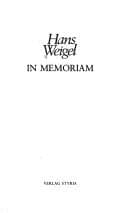 Tapa de In memoriam