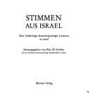 Tapa de Stimmen aus Israel