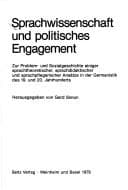 Tapa de Sprachwissenschaft und politisches Engagement