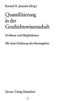 Tapa de Quantifizierung in der Geschichtswissenschaft