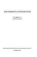Tapa de Das Markus-Evangelium